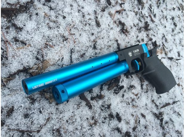 Vzduchová pistole Listone Taichi modrá 4,5mm