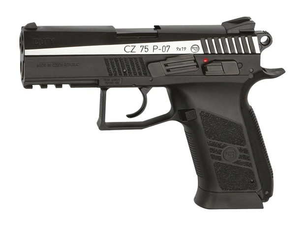 Vzduchová pistole CZ-75 P-07 Duty Bicolor Blow Back 4,5mm