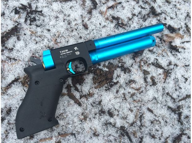 Vzduchová pistole Listone Taichi modrá 4,5mm