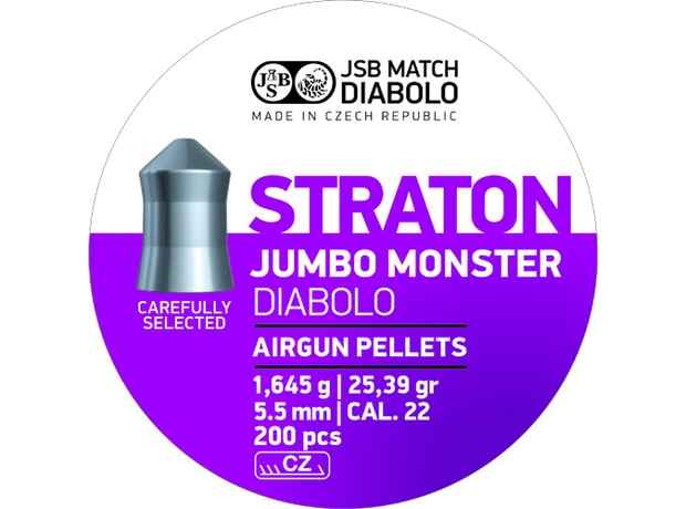 Diabolky JSB Jumbo Monster Straton 5,51mm 200ks