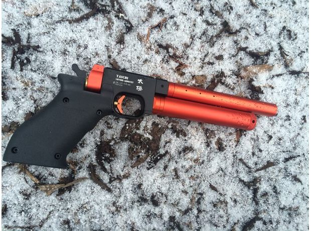 Vzduchová pistole Listone Taichi červená 4,5mm