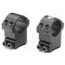 Two-piece high-sized Sportsmatch HTO81 Tikka 15-17 mm mount, with ring of 1" in diameter