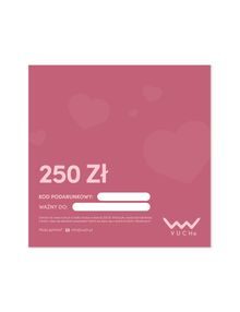 Elektroniczna karta podarunkowa o wartości 250 zł