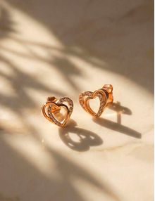 Kolczyki Costalla Rose Gold