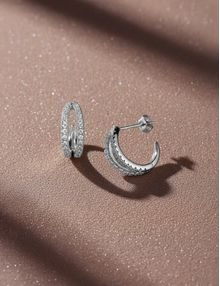 Kolczyki Amuse Silver