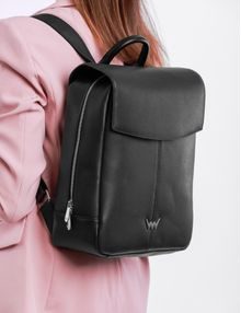Joanna Leather Black