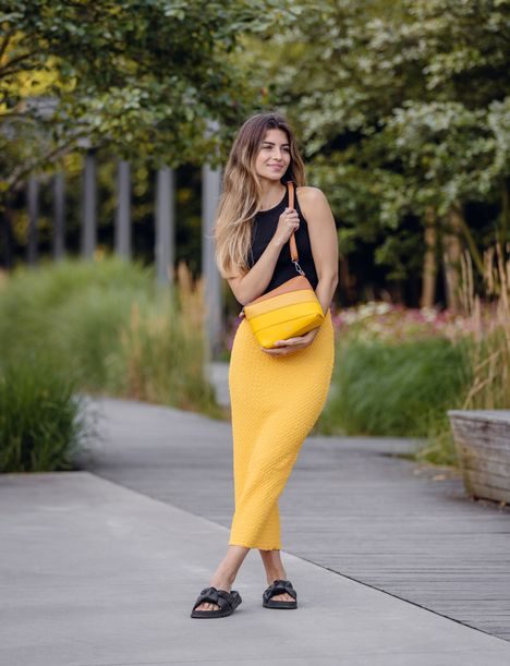 Coalie Striped Yellow