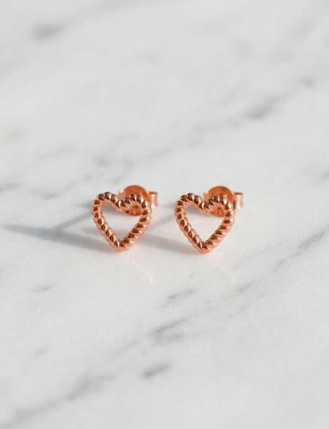 Kolczyki Arisca Rose Gold