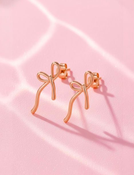 Kolczyki Stellara Rose Gold