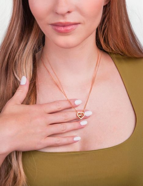 Naszyjnik Claribel Rose Gold