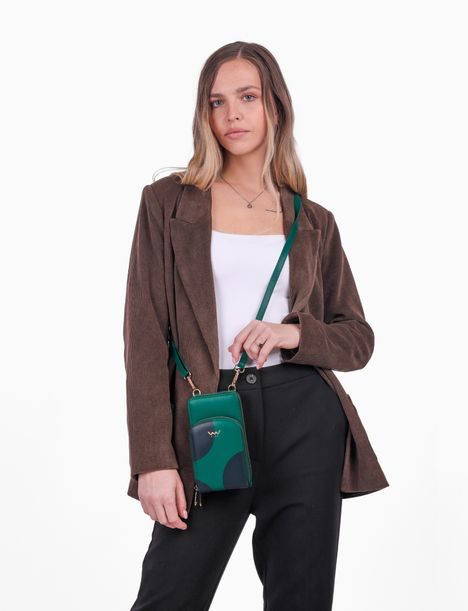 Rosia Big Dot Dark Green