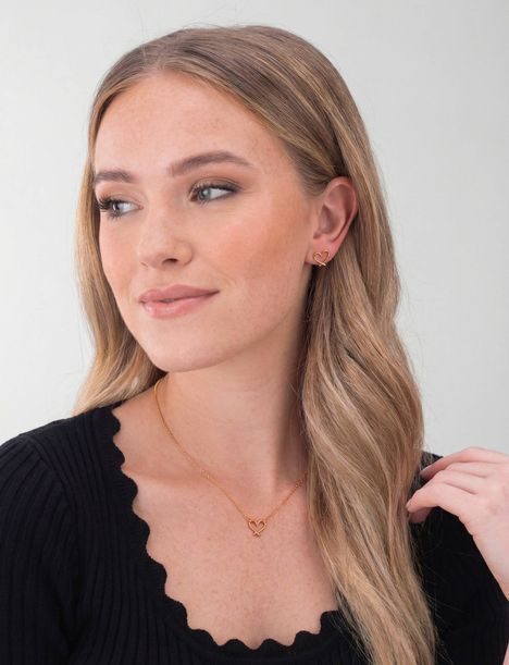 Kolczyki Emery Rose Gold