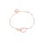 Bransoletka Resita Rose Gold
