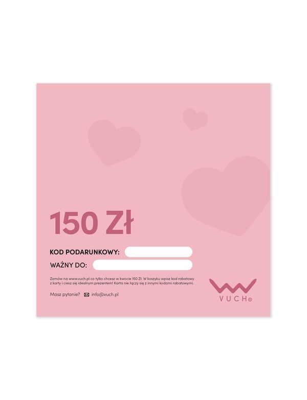 Elektroniczna karta podarunkowa o wartości 150 zł