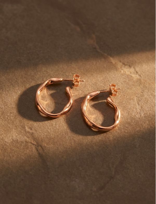 Kolczyki Jorrit Rose Gold