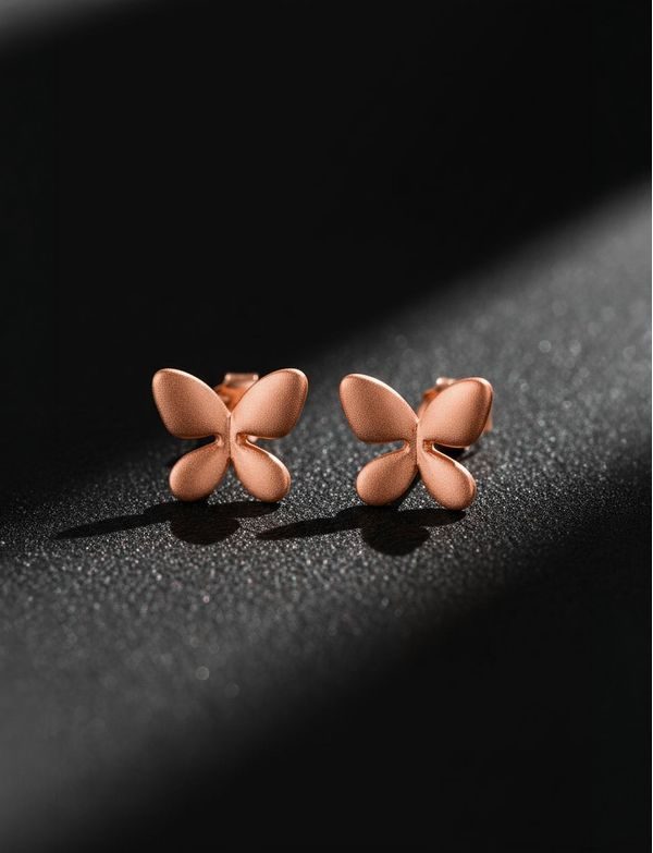 Kolczyki Elen Rose Gold