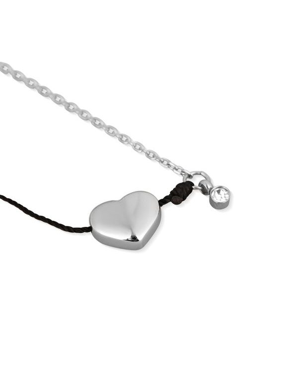 Bransoletka Shiny Heart Black