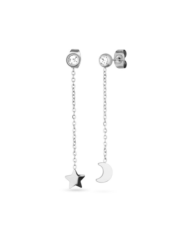 Kolczyki Infinity Silver