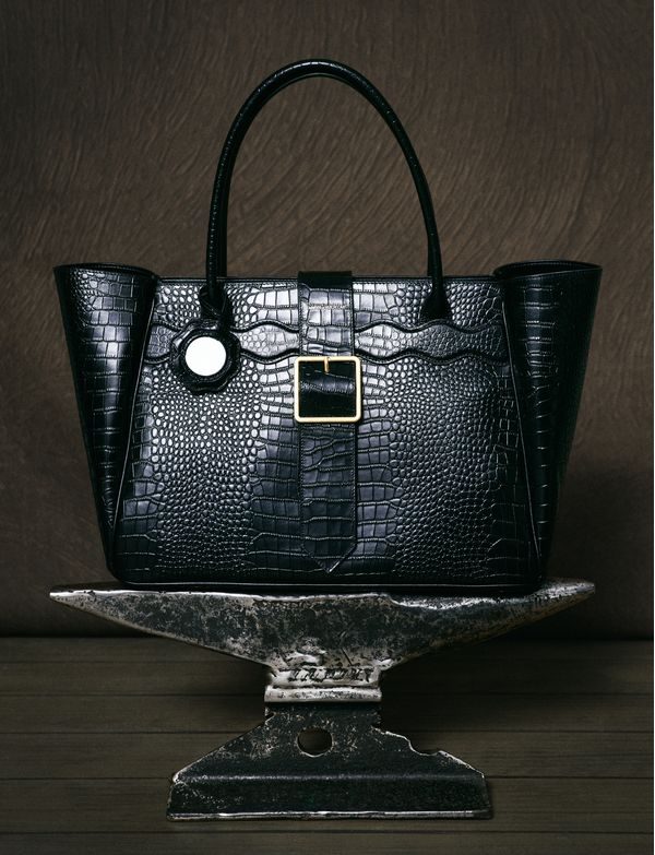 Baronne Black Croco