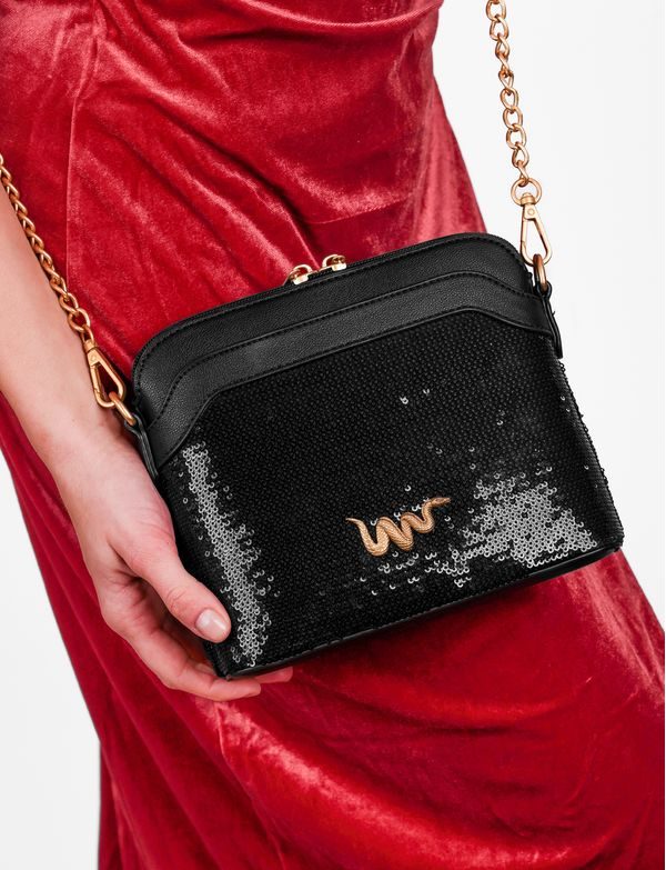 Fossy Sequin Mini Black