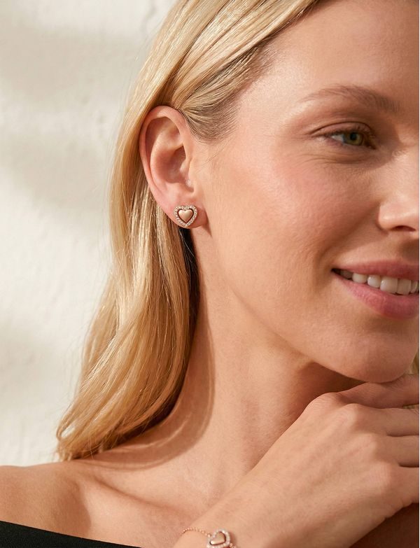 Kolczyki Lunira Rose Gold