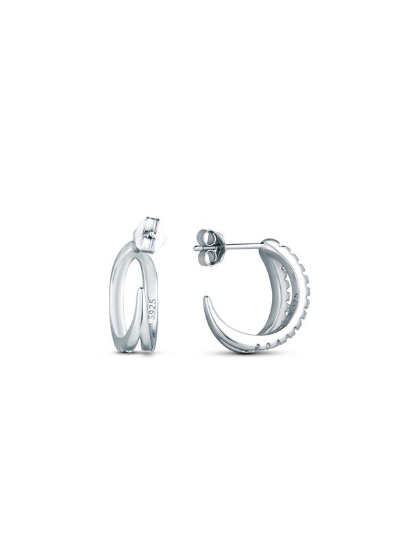 Kolczyki Amity Silver