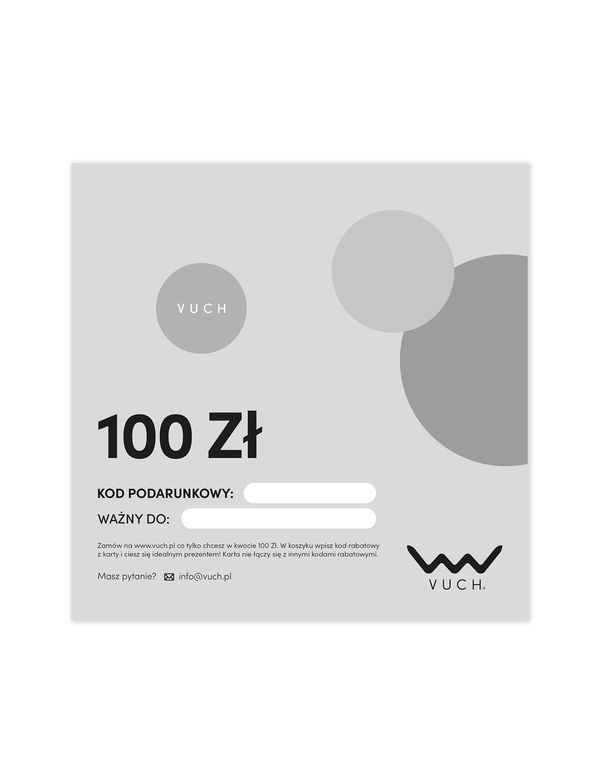Elektroniczna karta podarunkowa o wartości 100 zł