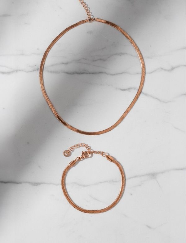 Naszyjnik Evoa Rose Gold