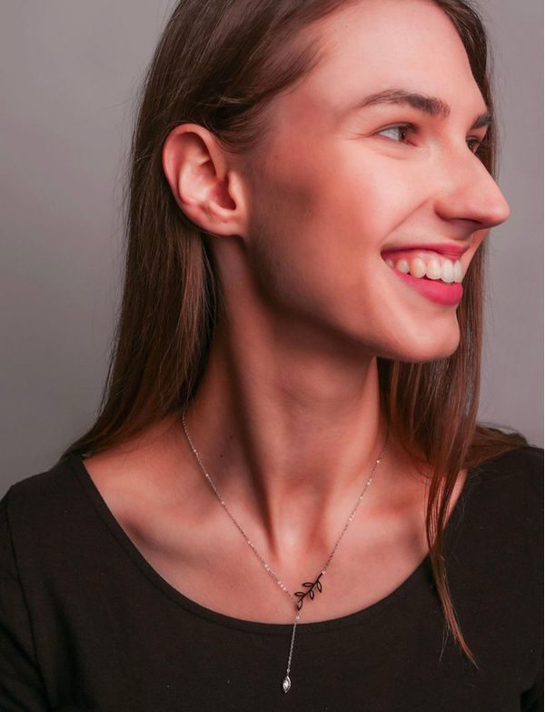 Naszyjnik Fallness Silver