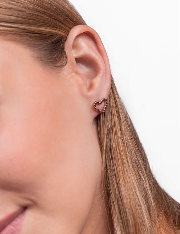 Kolczyki Arisca Rose Gold