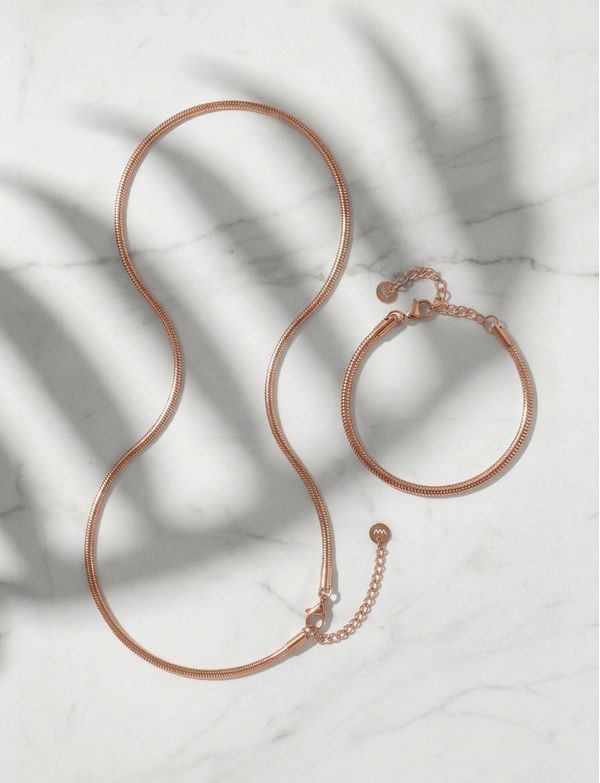 Naszyjnik Olen Rose Gold