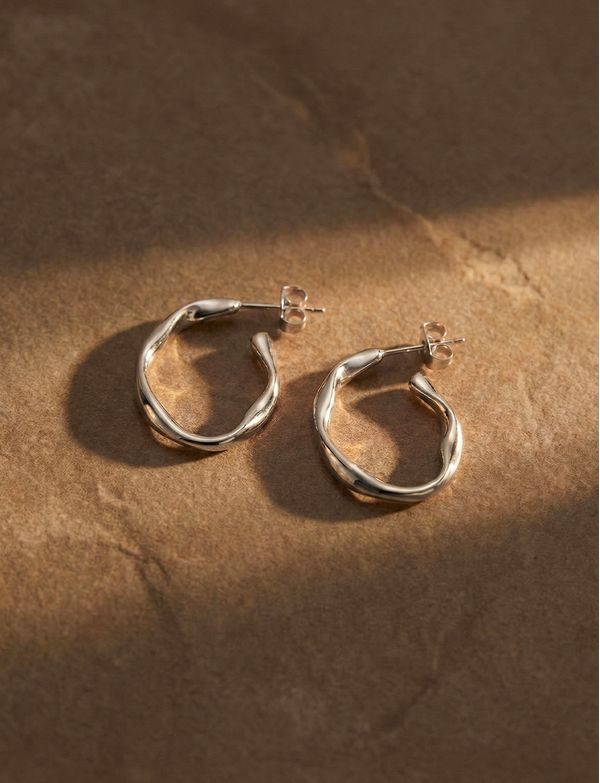 Kolczyki Jorrit Silver