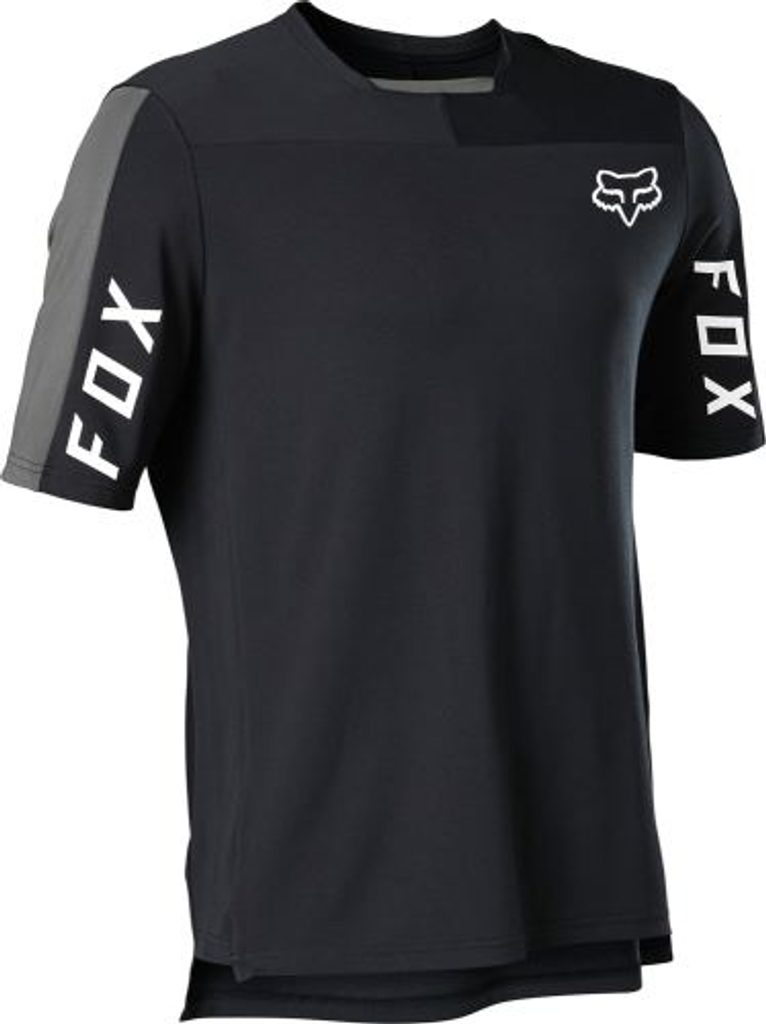 Pánský cyklo dres Fox Defend Pro Ss Jersey Black | Fox Racing | Dresy  pánské krátký rukáv | MIKEBIKE