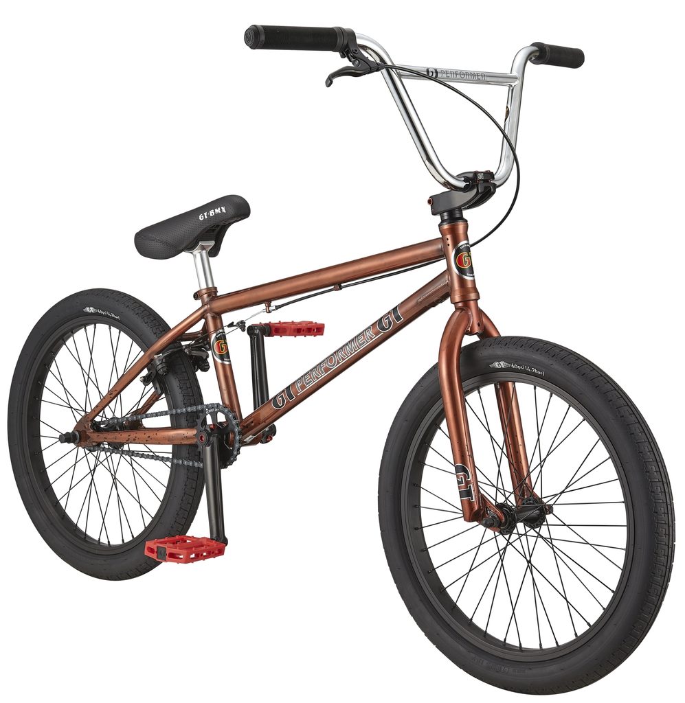 BMX kolo GT Performer 20" - Bronzová | GT Bicycles | Freestyle 20" | BMX,DIRT  kola, Jízdní kola | MIKEBIKE