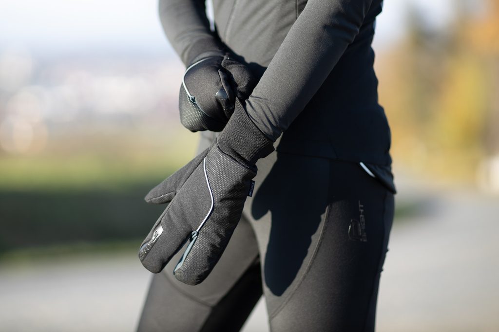 Zimní rukavice Force HOT RAK PRO 3 prsté, černé | FORCE | Podzimní/zimní  rukavice | Rukavice, Oblečení | MIKEBIKE