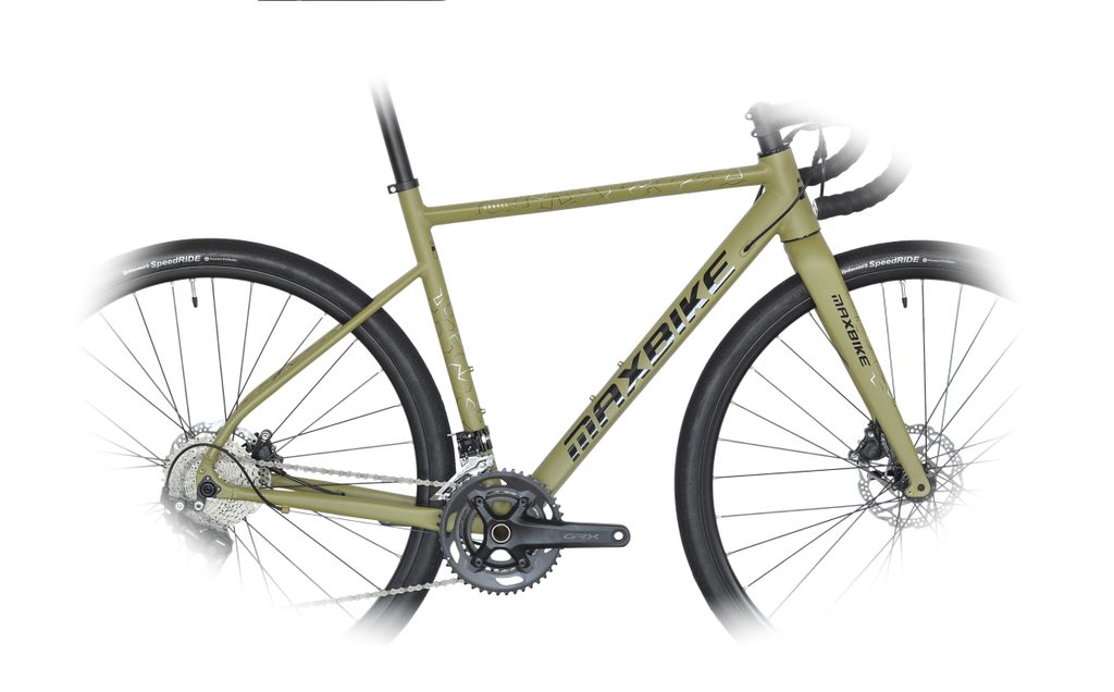 Ramovy set Maxbike GRAVEL Al be ovy vidlice osy 28 ramy gravel MIKEBIKE