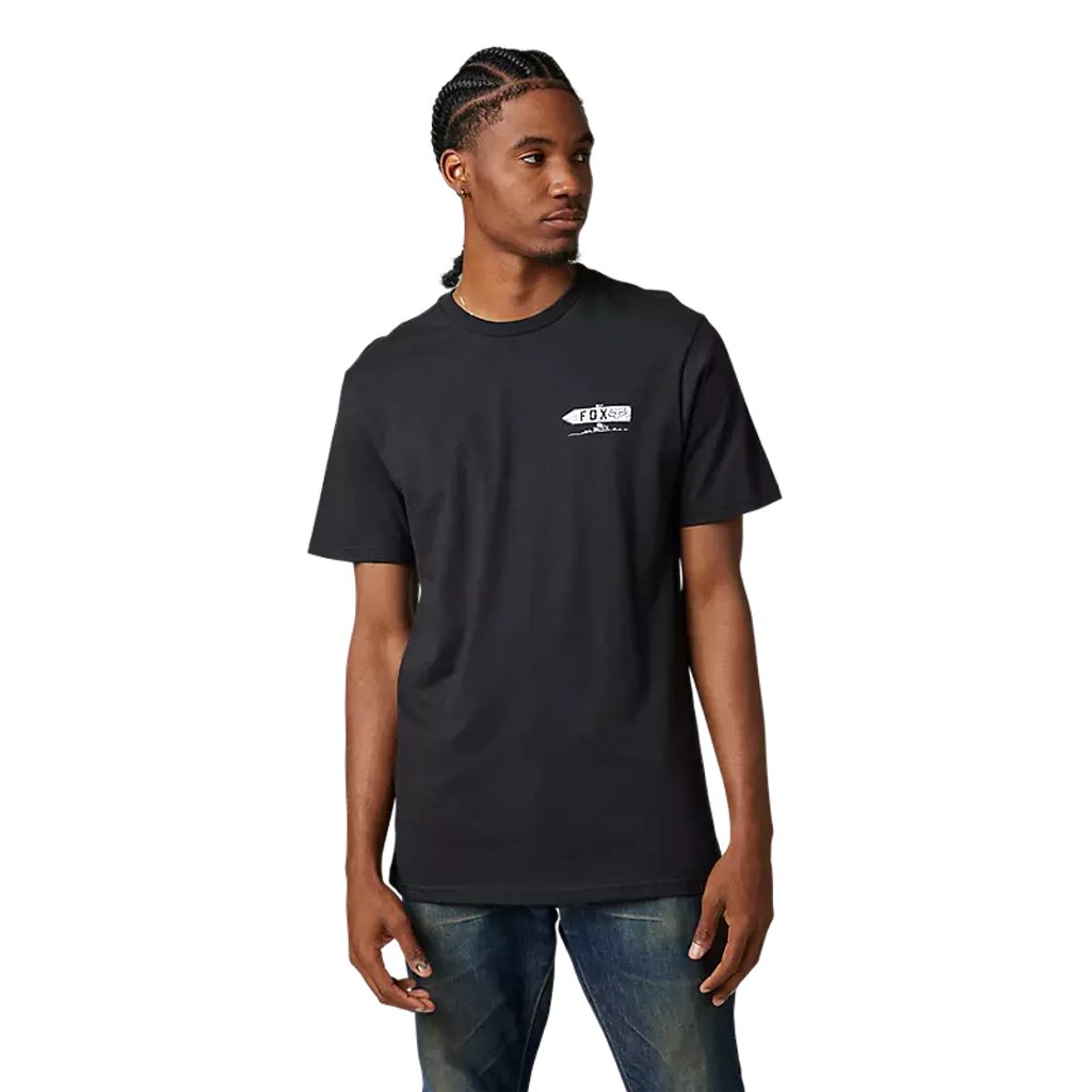 Pánské tričko FOX Net New Prem - černé | Fox Racing | Krátký rukáv | Pánské,  Trička a košile, Oblečení | MIKEBIKE