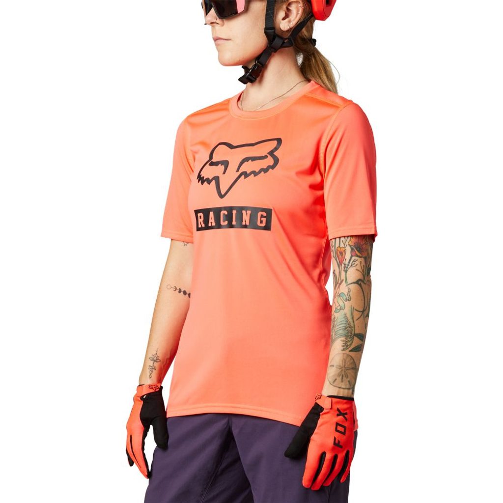 Dámský dres Fox Womens Ranger SS Jersey Atomic punch | Fox Racing | Dresy  dámské krátký rukáv | Dresy, Oblečení | MIKEBIKE