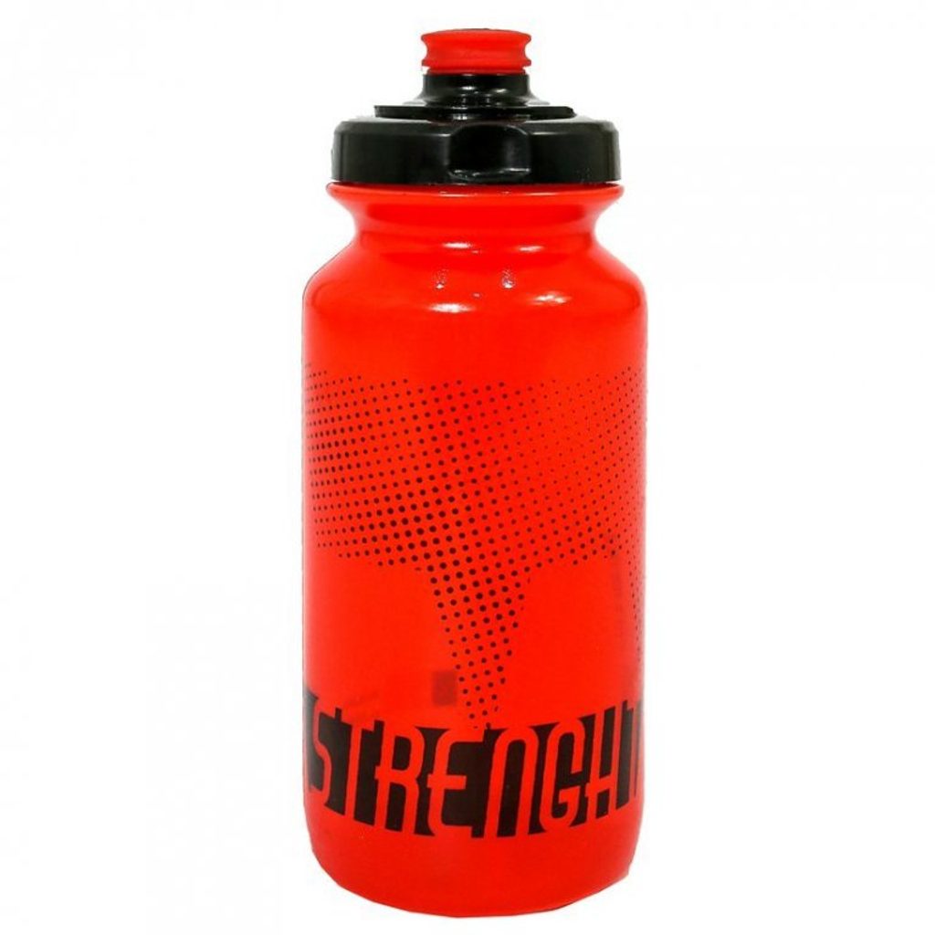 Láhev STRENGHT 500 ml, červená | Klasické láhve | Košíky a láhve,  Příslušenství | MIKEBIKE