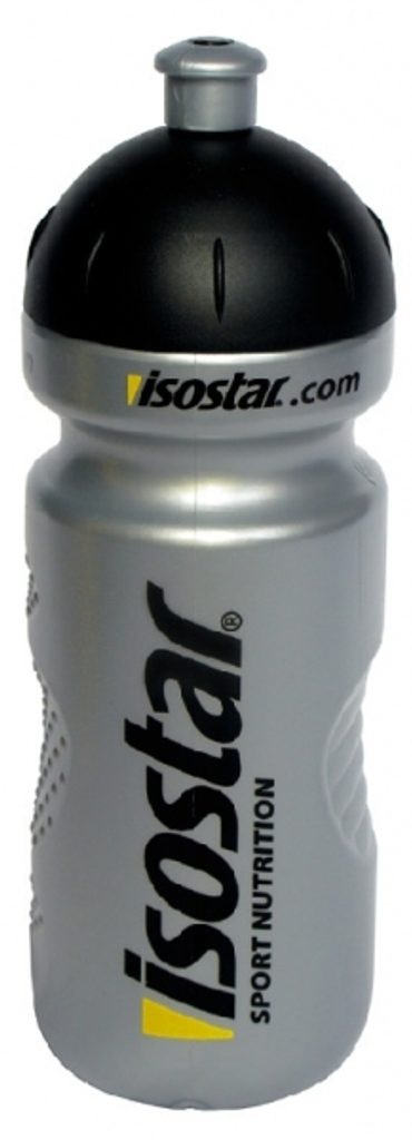 Láhev ISOSTAR 650ml push pull stříbrná | Klasické láhve | Košíky a láhve,  Příslušenství | MIKEBIKE
