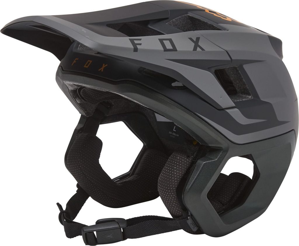 Přilba Fox Dropframe Pro Helmet Sideswipe - Black/Gold | Fox Racing | MTB,  Road | Přilby, Přilby a brýle | MIKEBIKE