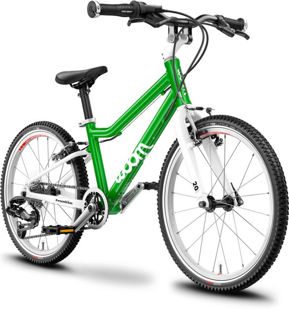 Dětské kolo Woom 4 20" - Green (Zelená) 2022 | Woom | Dětská 20" kola, 6-8  let, 110 - 130 cm | Dětská kola, Jízdní kola | MIKEBIKE
