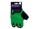 Letní krátkoprsté rukavice FORCE LOOK, zelené