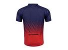 Dres s krátkým rukávem FORCE MTB ANGLE , modro-červený