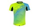 Dres s krátkým rukávem FORCE MTB ATTACK, fluo-modrý