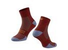 Dlouhé ponožky FORCE EDGE, červeno-modré