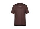 Pánský dres s krátkým rukávem Fox Ranger Ss Jersey Wordmark, Cocoa Brown