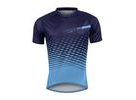 Pánský dres s krátkým rukávem FORCE MTB ANGLE, modrý