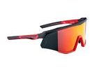 Brýle FORCE SONIC černo-červené, červená zrc. skla
