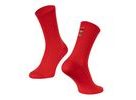 Dlouhé ponožky FORCE COLOUR, červené